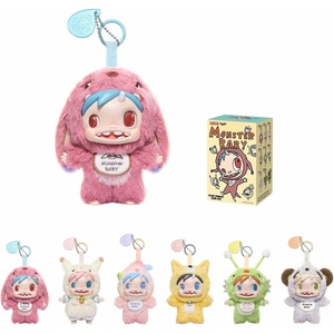 image:imagePOP MART PolarMonster Baby Collection Series Plush Pendant Ver1 Blind Box Collectible Toys Decorations Holiday Birthday Gifts for Girls and Boys Single BoxSingle Box