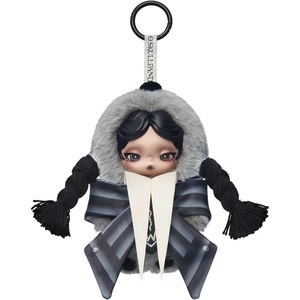 image:imagePOP MART SKULLPANDA  Wednesday PlushNevermore Academy Uniform Version Collectible Toy Charm Holiday Birthday Gifts for Girls and BoysNevermore Academy Uniform Version