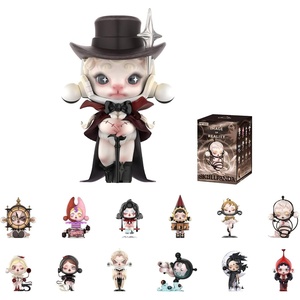 image:imagePOP MART SKULLPANDA Image Of Reality Series Figures SKULLPANDA Blind Box Figures Random Design Action Figures Collectible Toys Home Decorations Holiday Birthday Gifts for Girls and Boys Single BoxSkullpanda Image of Reality