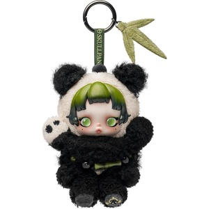 image:imagePOP MART SKULLPANDA Lazy Panda Plush Doll Pendant 531 inches Height Toys for Modern Home Decor Collectible Toy Set for Desk Accessories 1PC