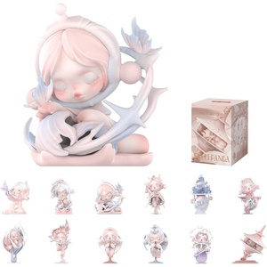 image:imagePOP MART SKULLPANDA The Paradox Series Blind Box Figures Random Design Action Figures Collectible Toys Home Decorations Holiday Birthday Gifts for Girls and Boys Single BoxSkullpanda the Paradox Series Figures