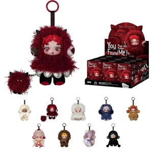 image:imagePOP MART SKULLPANDA You Found Me Plush Doll Pendant Blind Box Single BoxWhole Set