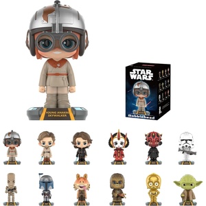 image:imagePOP MART Star Wars Bobblehead Series Blind Box Figures Random Design Action Figures Collectible Toys Home Decorations Single BoxStar Wars Bobblehead Series Figures
