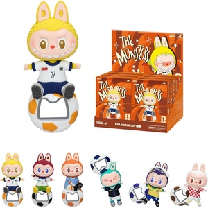 image:imagePOP MART THE MONSTERS  FIFA SERIES  Bottle Opener Fridge Magnet Blind Box Cute LABUBU Home Decor FIFA World Cup 2026 Merchandise Gift for Housewarming Party Soccer Fans Single BoxWhole Set