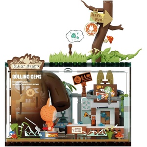 image:imagePOP MART THE Monsters Forest Secret Base Series Blocks  ClickFix Lab Labubu Building Toy Set Interactive Building Toy for Kids Boys and GirlsRolling Gems