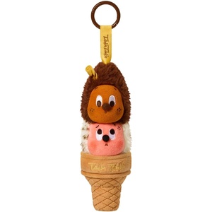 image:imagePOP MART Twinkle Twinkle Moon Gelato SeriesHoney Plush Pendant Bag Charms Collectible Toys Home Decorations Holiday Birthday Gifts for Girls and BoysDouble Scoop Gelato