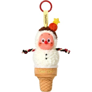 image:imagePOP MART Twinkle Twinkle Moon Gelato SeriesHoney Plush Pendant Bag Charms Collectible Toys Home Decorations Holiday Birthday Gifts for Girls and BoysSnowman Gelato
