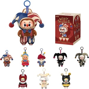 image:imagePOP MART WHY SO SERIOUS Series Plush Doll Pendant Blind Box Collectible Toys Charm Holiday Birthday Gifts for Girls and Boys Single BoxSingle Box