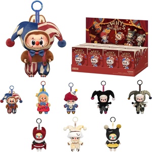 image:imagePOP MART WHY SO SERIOUS Series Plush Doll Pendant Blind Box Collectible Toys Charm Holiday Birthday Gifts for Girls and Boys Single BoxWhole Set