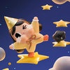 image:imagePOP MART Crybaby Crying to The Moon Series Blind Box Figures Collectible Toys Home Decorations Holiday Birthday Gifts for Girls and Boys Single BoxSingle Box