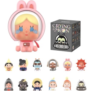 image:imagePOP MART Crybaby Crying to THE MoonSitting Series Blind Box Figures Collectible Toys Home Decorations Holiday Birthday Gifts for Girls and Boys Single BoxSingle Box