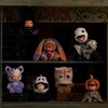 image:imagePOP MART Hirono After Dark Series Plush Doll Halloween Keychain Whole SetAfter Dark
