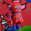 image:imagePOP MART MEGA Space Molly 400 Jon BURGERMAN Space Cadets Series 1161 Inch Height Random Design Toys for Modern Home Dcor Collectible Art Toy 1PC