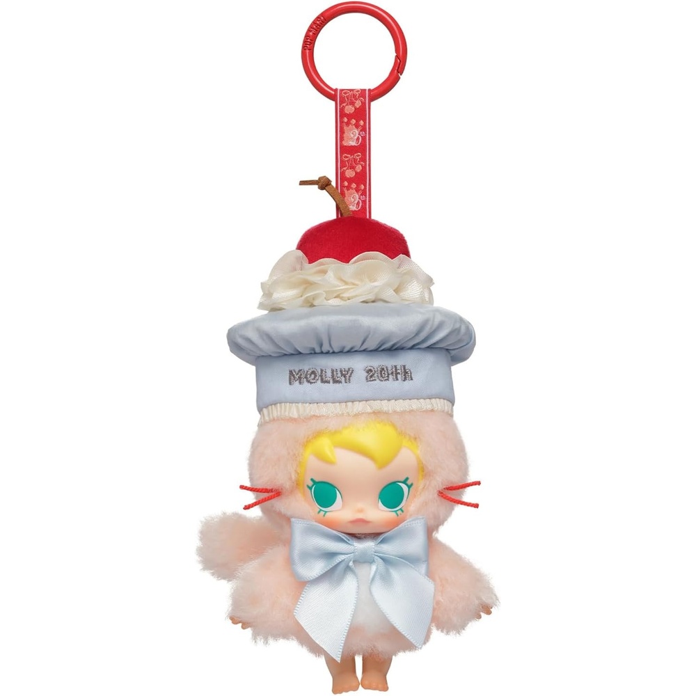 image:imagePOP MART Baby Molly 20th Anniversary Vinyl Plush Blister Pack Bag Charm Collectible Holiday Birthday Gift for Kids Adults