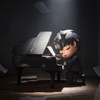 image:imagePOP MART Hirono The Pianist Figure Figurine 315 inches Height Toys for Modern Home Decor Collectible Toy Set for Desk Accessories