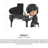 image:imagePOP MART Hirono The Pianist Figure Figurine 315 inches Height Toys for Modern Home Decor Collectible Toy Set for Desk Accessories