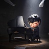 image:imagePOP MART Hirono The Pianist Figure Figurine 315 inches Height Toys for Modern Home Decor Collectible Toy Set for Desk Accessories