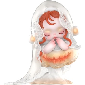 image:imagePOP MART SKULLPANDA Covenant of the White Moon Figure 394 inches Height Toys for Modern Home Decor Collectible Toy Set for Desk Accessories