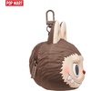 image:imagePOP MART The Monsters LABUBU OriginalsBrown Silicone Earphone Bag Portable Earbuds Case for Apple Samsung JBL Headphone Earbud Protective Carrying Case Bag