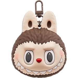 image:imagePOP MART The Monsters LABUBU OriginalsBrown Silicone Earphone Bag Portable Earbuds Case for Apple Samsung JBL Headphone Earbud Protective Carrying Case Bag